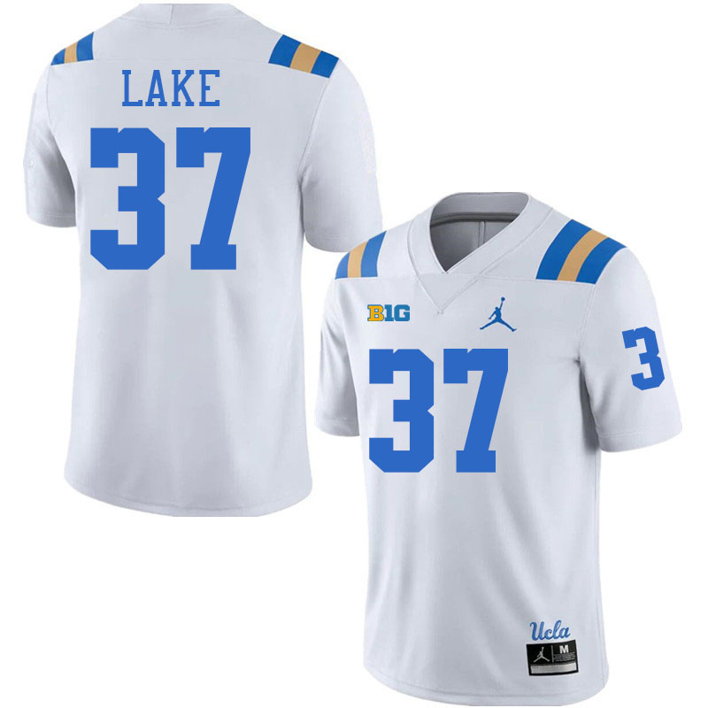 Quentin Lake UCLA Jersey,UCLA Bruins #37 Quentin Lake Jersey Youth College Football Uniforms-White